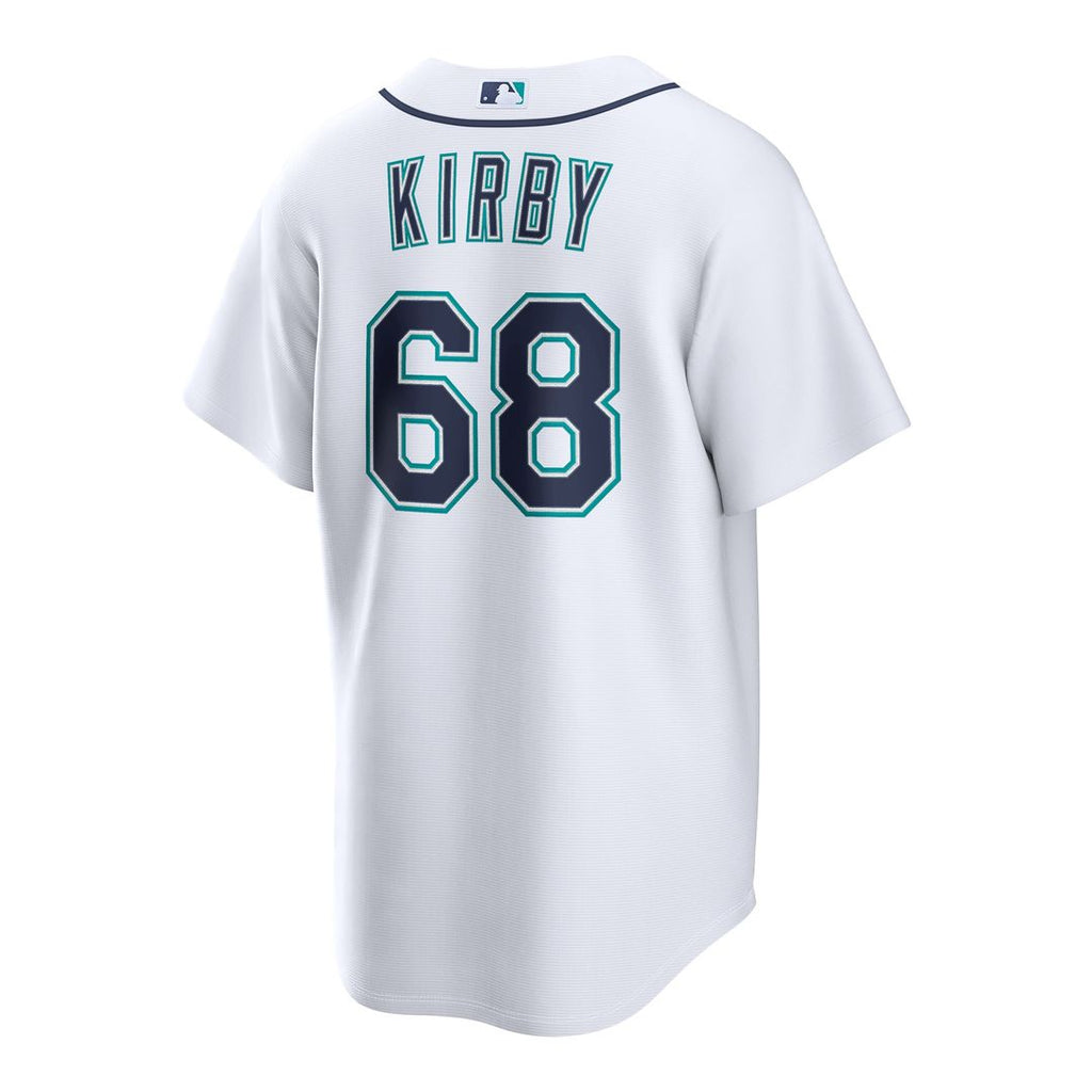 Seattle Mariners George Kirby | Nike White Home Replica Jersey