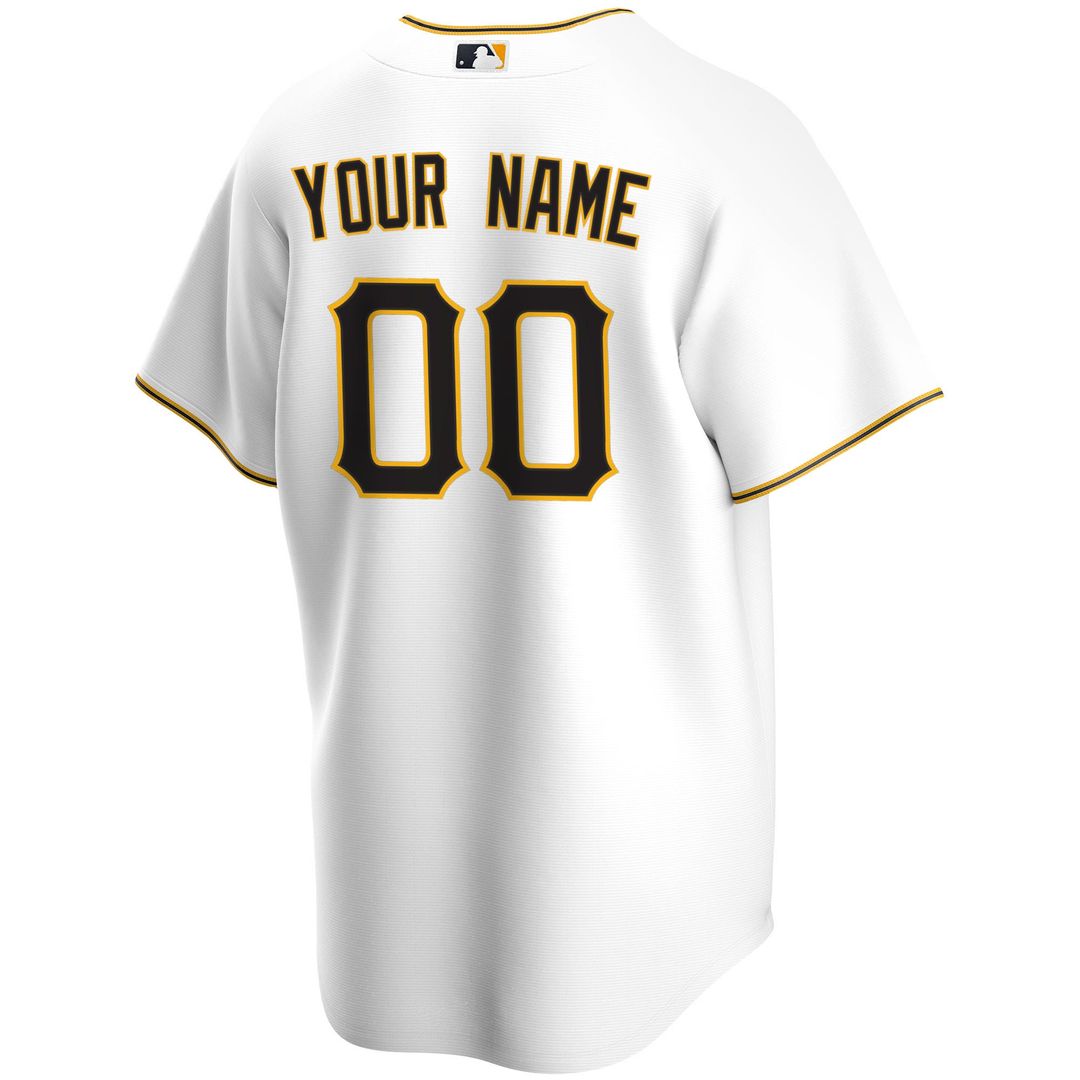 Pittsburgh Pirates | Nike White Home Replica Custom Jersey