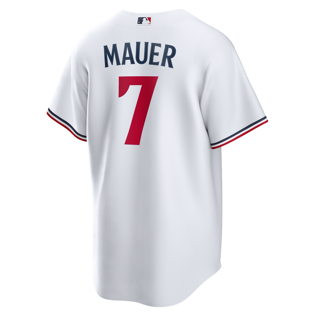 Minnesota Twins Joe Mauer | Nike White Home Retired Player Replica Jersey