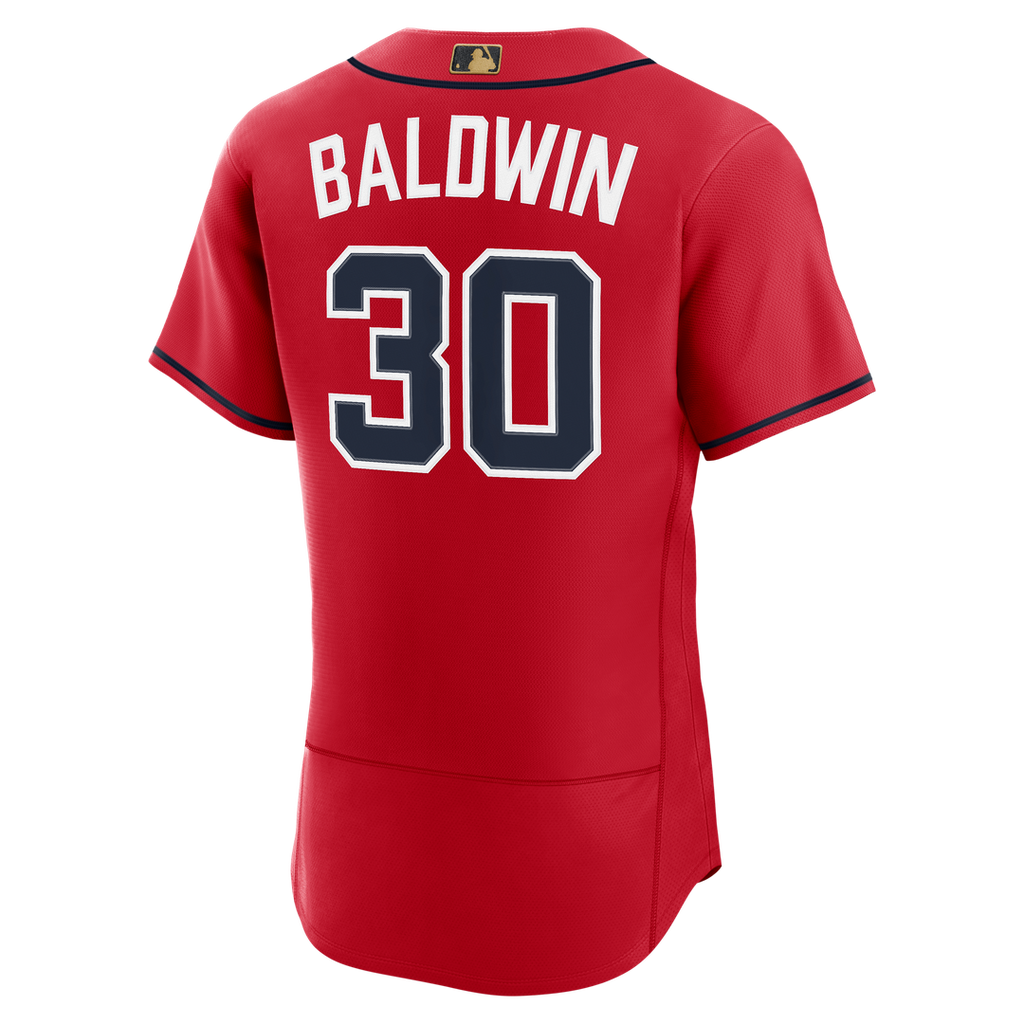 Atlanta Braves Drake Baldwin | Nike Navy Alternate MLB Awards Authentic Jersey