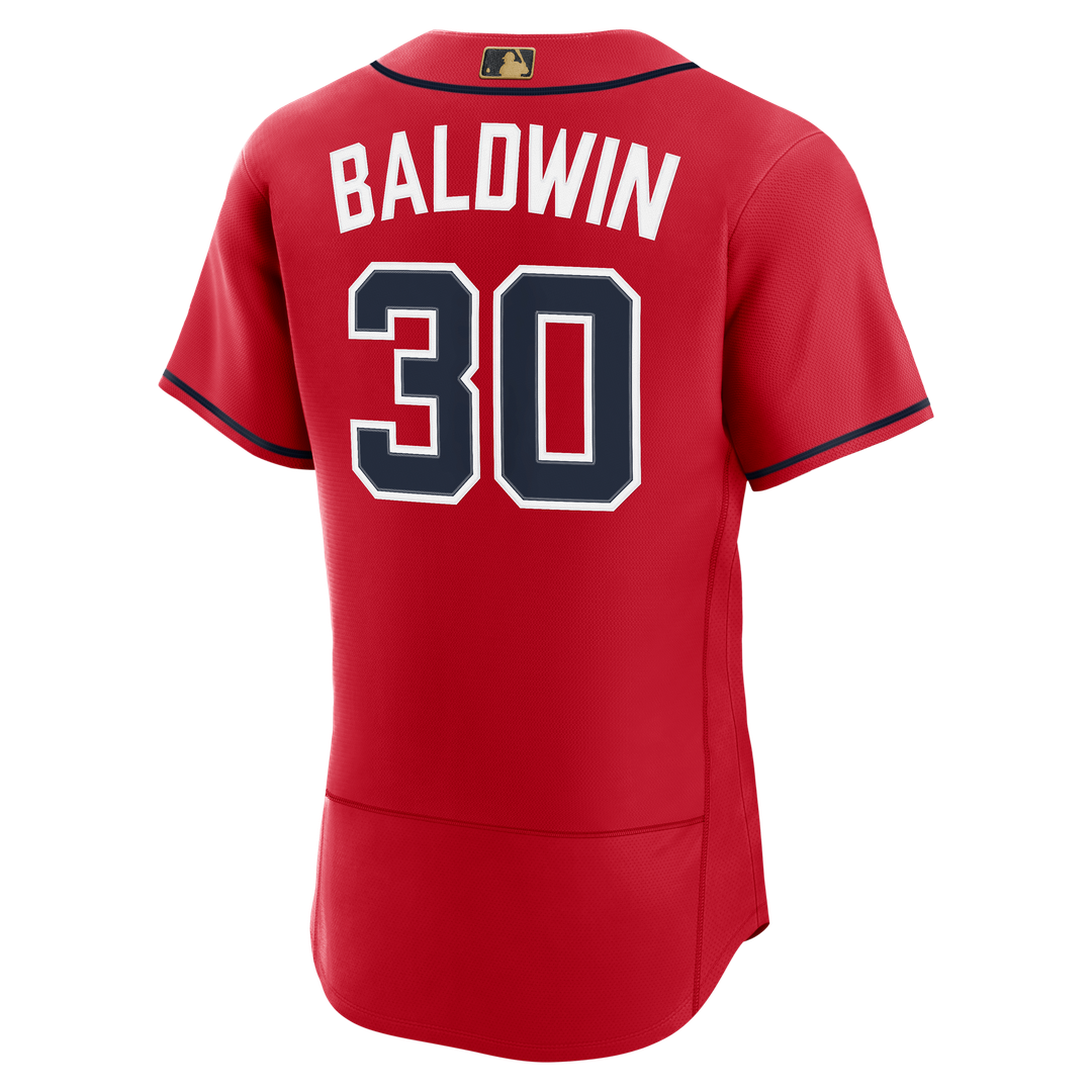Atlanta Braves Drake Baldwin | Nike Navy Alternate MLB Awards Authentic Jersey