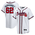 Atlanta Braves Daysbel Hernandez | Nike White Home Replica Jersey