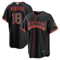 San Francisco Giants Rafael Devers | Nike Black Alternate Stadium Jersey