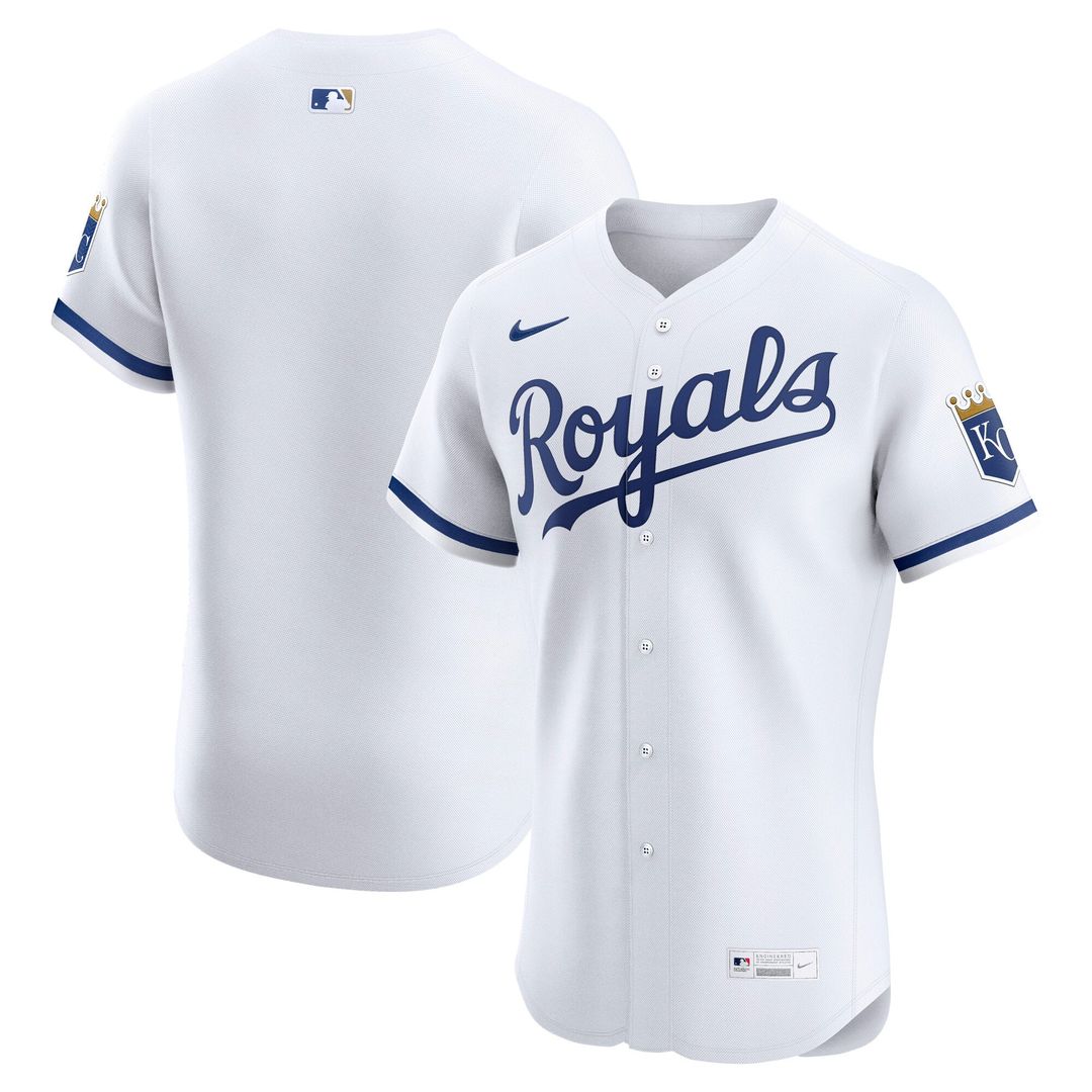 Kansas City Royals | Nike White Home Elite Jersey