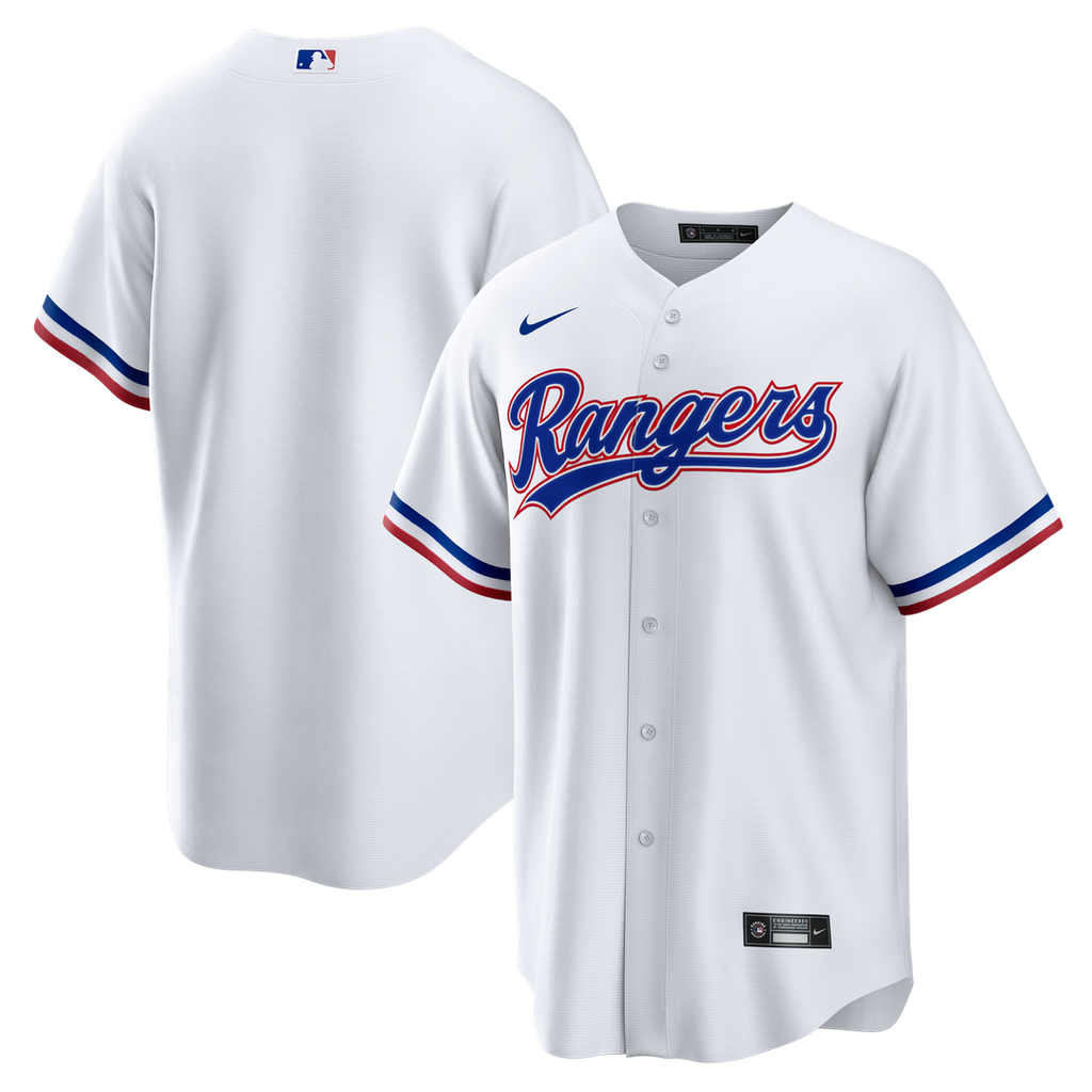 Texas Rangers | Nike White Home Big & Tall Replica Jersey