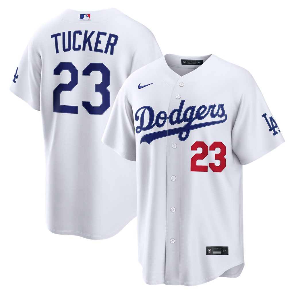 Los Angeles Dodgers Kyle Tucker | Nike White Home Stadium Jersey