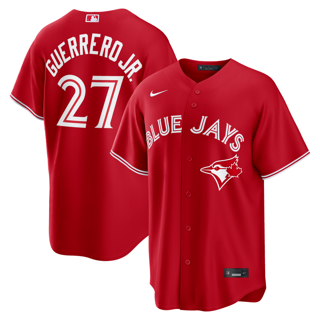 Toronto Blue Jays Vladimir Guerrero Jr. | Nike Red Canada Day Replica Jersey