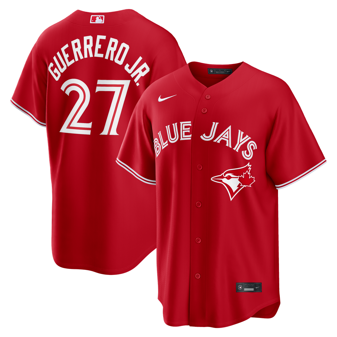 Toronto Blue Jays Vladimir Guerrero Jr. | Nike Red Canada Day Replica Jersey