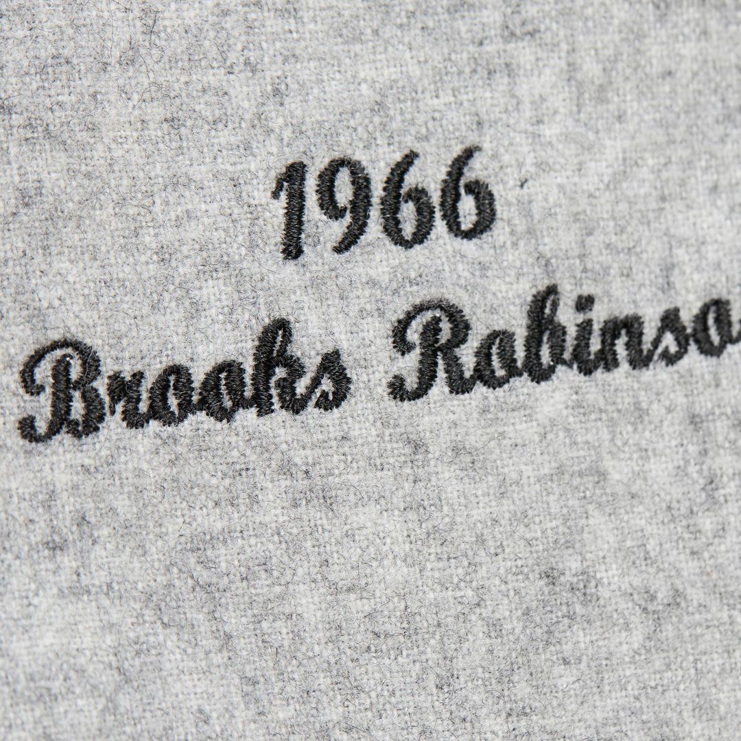 Baltimore Orioles Brooks Robinson | Mitchell & Ness Gray Cooperstown Collection 1966 Authentic Jersey