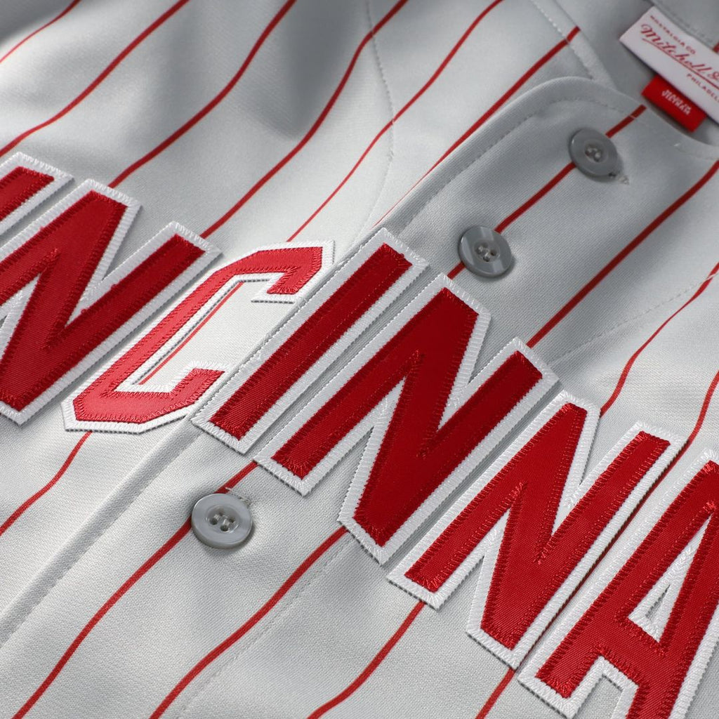 Cincinnati Reds Deion Sanders | Mitchell & Ness Gray 1997 Authentic Jersey