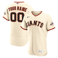 San Francisco Giants | Nike Cream Home Authentic Custom Jersey