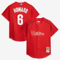 Philadelphia Phillies Ryan Howard | Mitchell & Ness Red Cooperstown Collection Batting Practice Jersey
