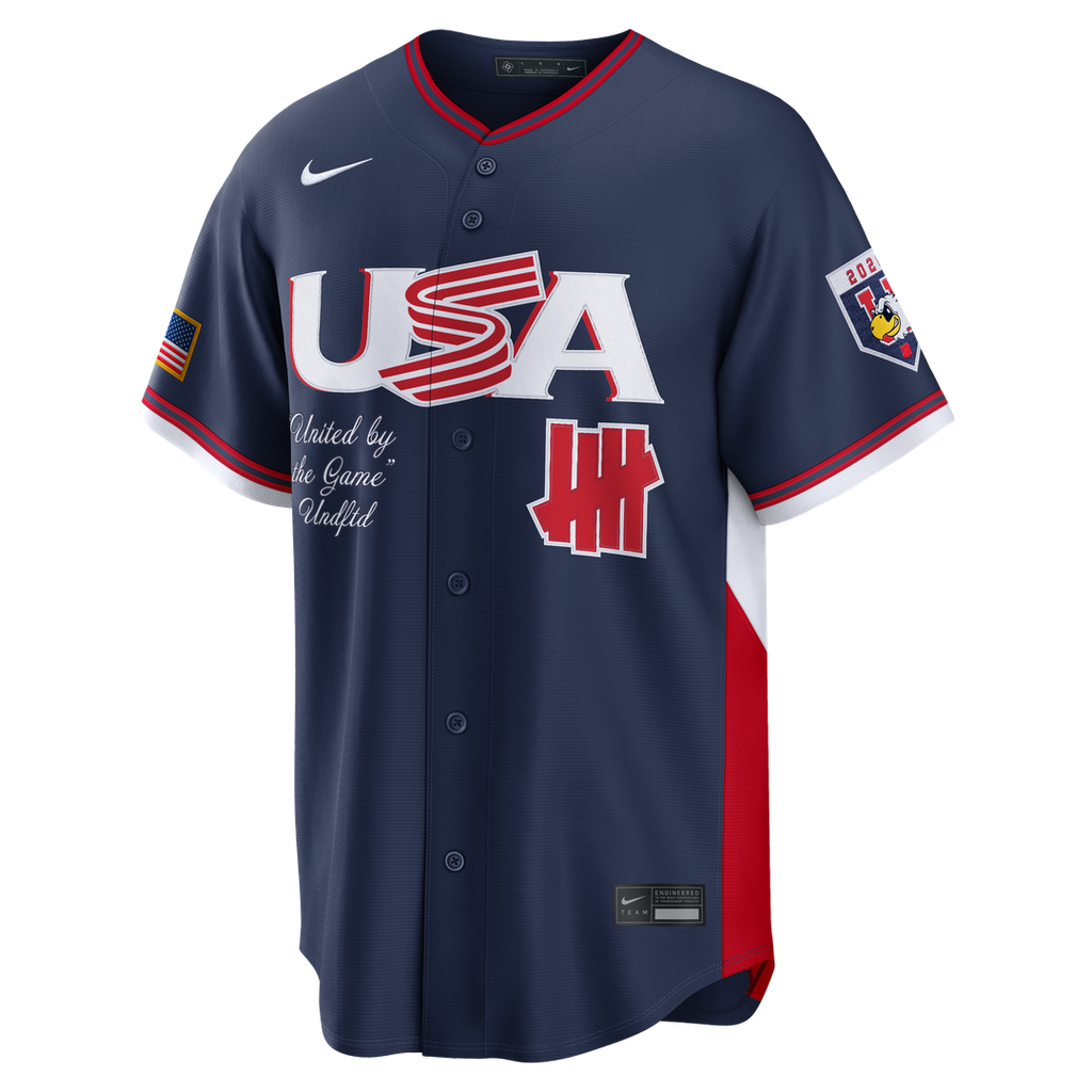 USA Baseball | Nike x Undefeated Navy 2026 World Baseball Classic Stadium Jersey