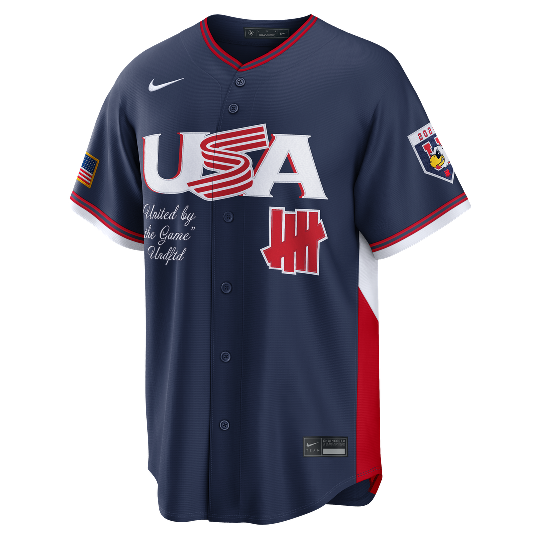 USA Baseball | Nike x Undefeated Navy 2026 World Baseball Classic Stadium Jersey