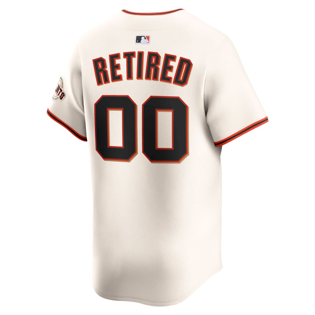 San Francisco Giants | Nike Cream Home Limited Pick-A-Player Retired Roster Jersey