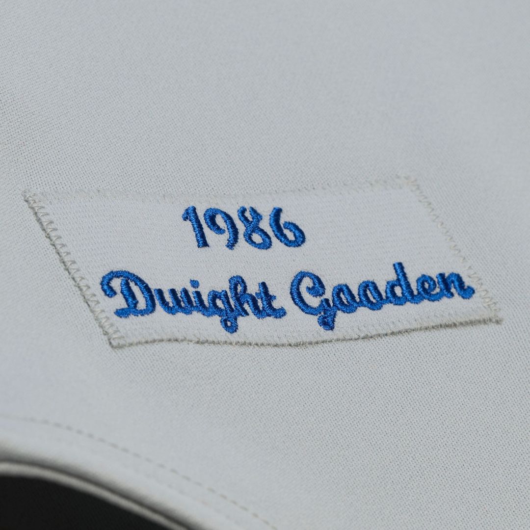 New York Mets Dwight Gooden | Mitchell & Ness White 1986 Authentic Jersey