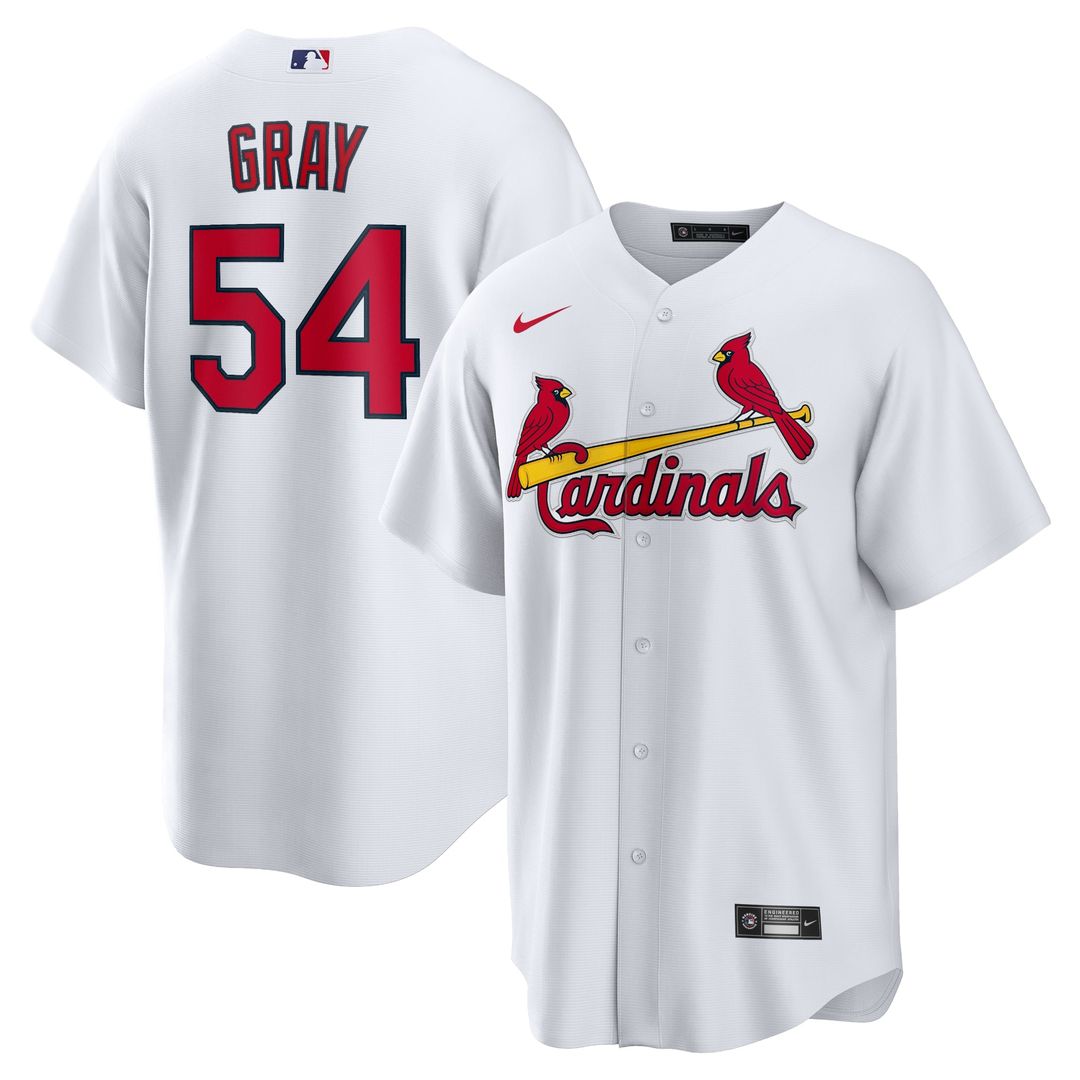 St. Louis Cardinals Sonny Gray | Nike White Home Replica Jersey