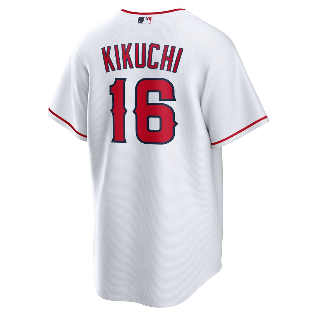 Los Angeles Angels Yusei Kikuchi | Nike White Home Replica Jersey
