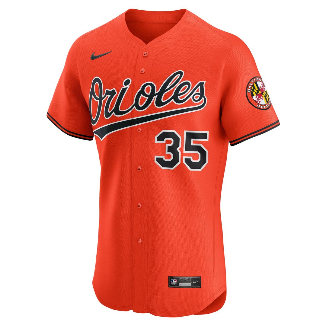 Baltimore Orioles Adley Rutschman | Nike Orange Alternate 2 Elite Jersey