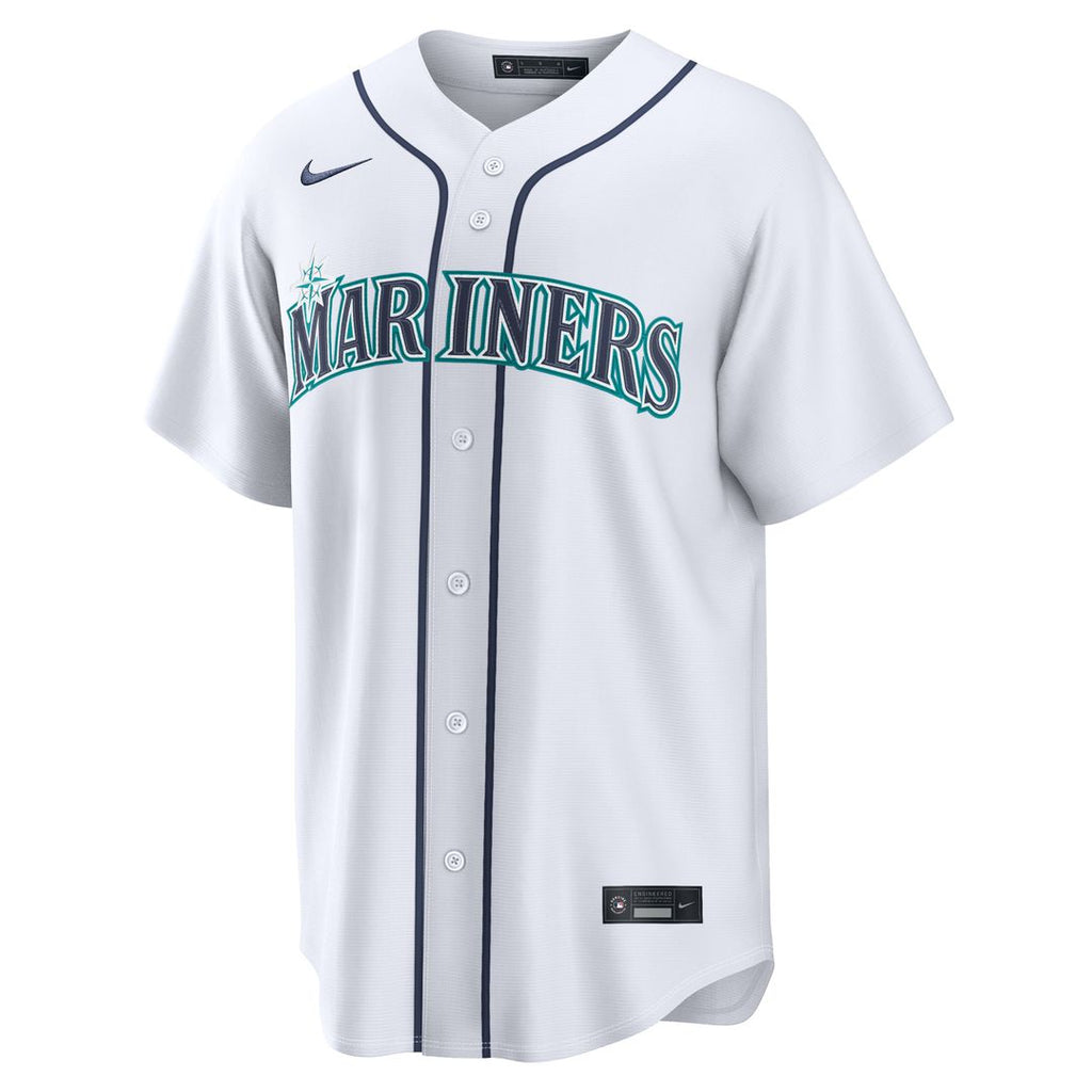 Seattle Mariners Luke Raley | Nike White Home Replica Jersey