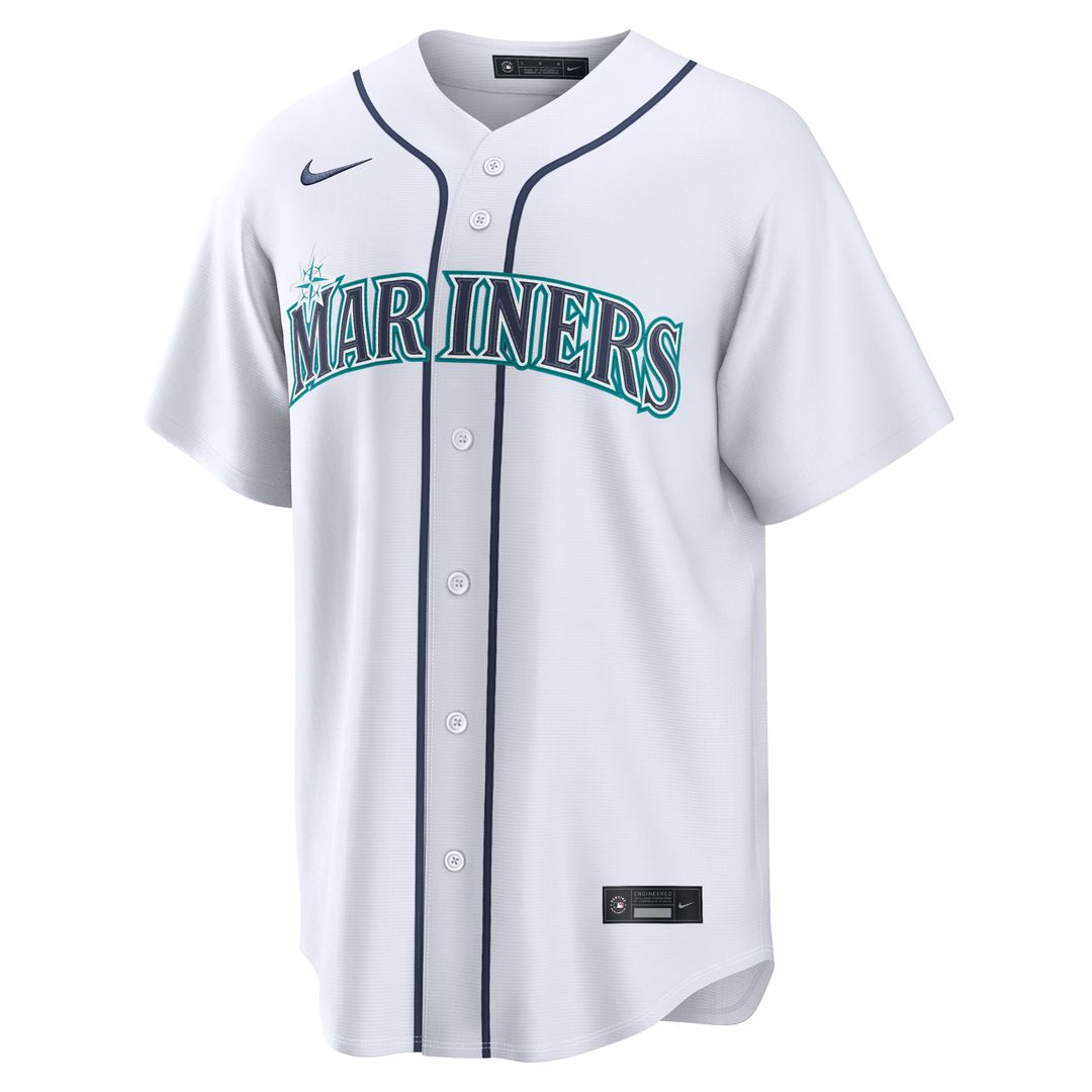 Seattle Mariners Luke Raley | Nike White Home Replica Jersey