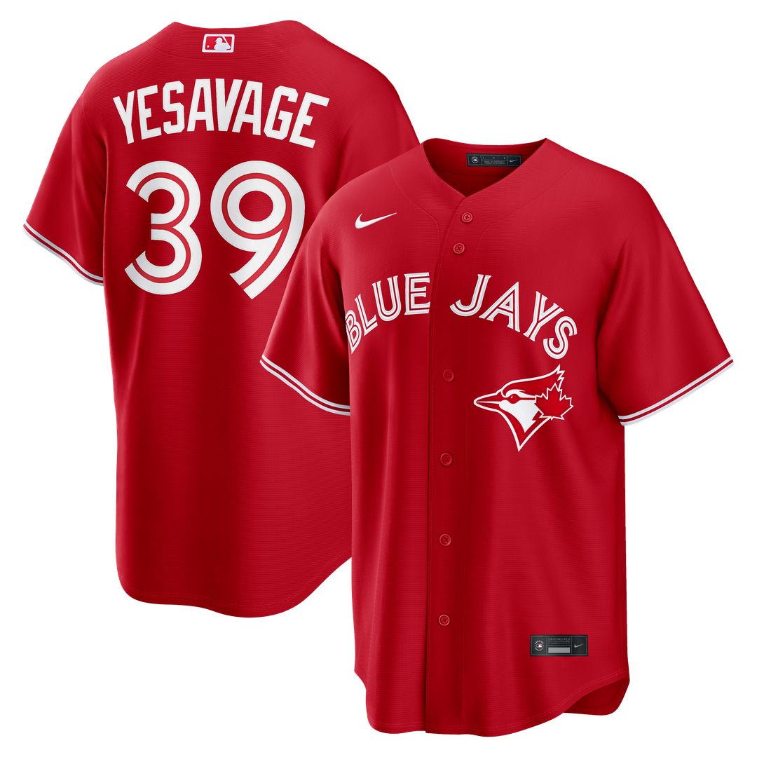 Toronto Blue Jays Trey Yesavage | Nike Red Canada Day Replica Jersey