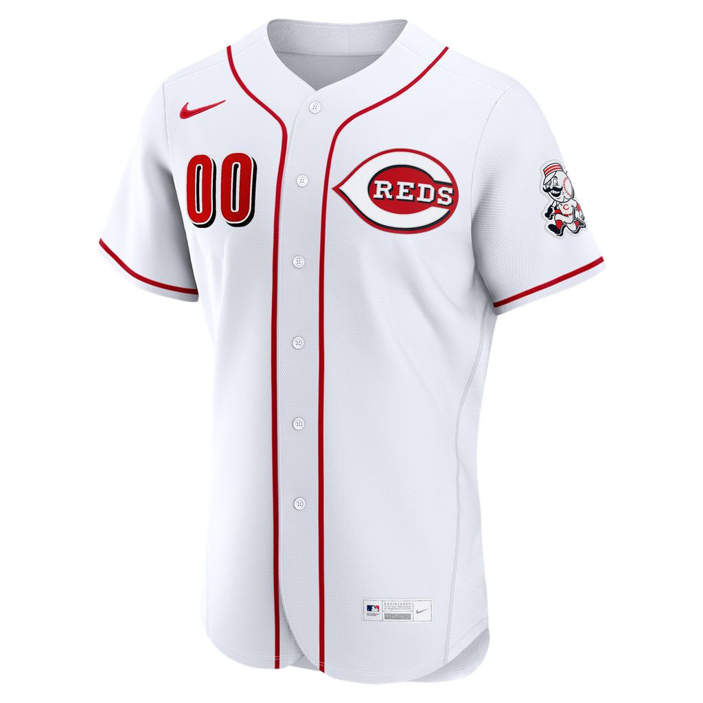 Cincinnati Reds | Nike White Home Authentic Custom Jersey