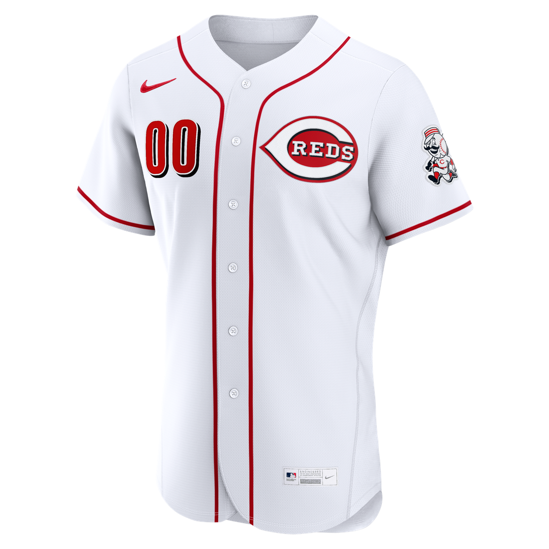 Cincinnati Reds | Nike White Home Authentic Custom Jersey