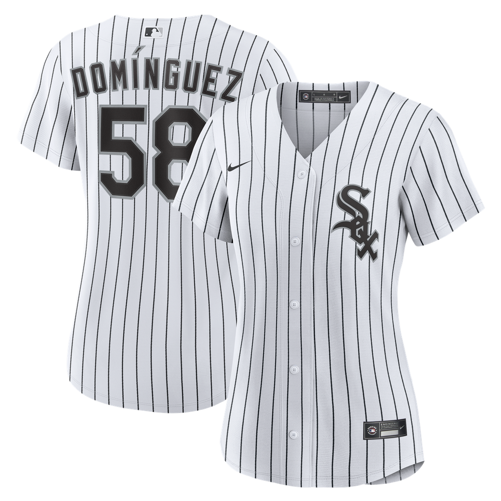 Women's Chicago White Sox Seranthony Domínguez | Nike White Home Replica Jersey