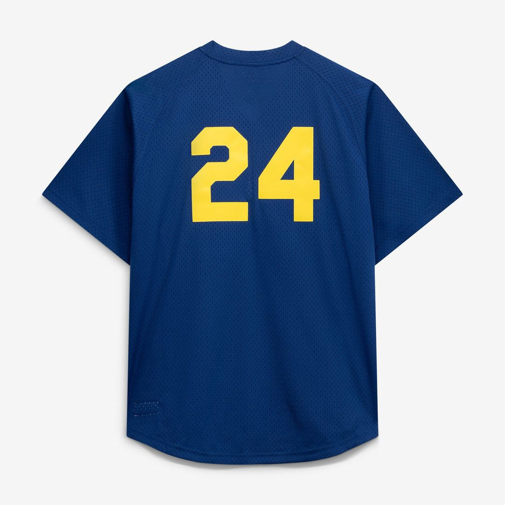 Seattle Mariners | Mitchell & Ness Navy Big & Tall Cooperstown Collection Mesh Batting Practice Jersey