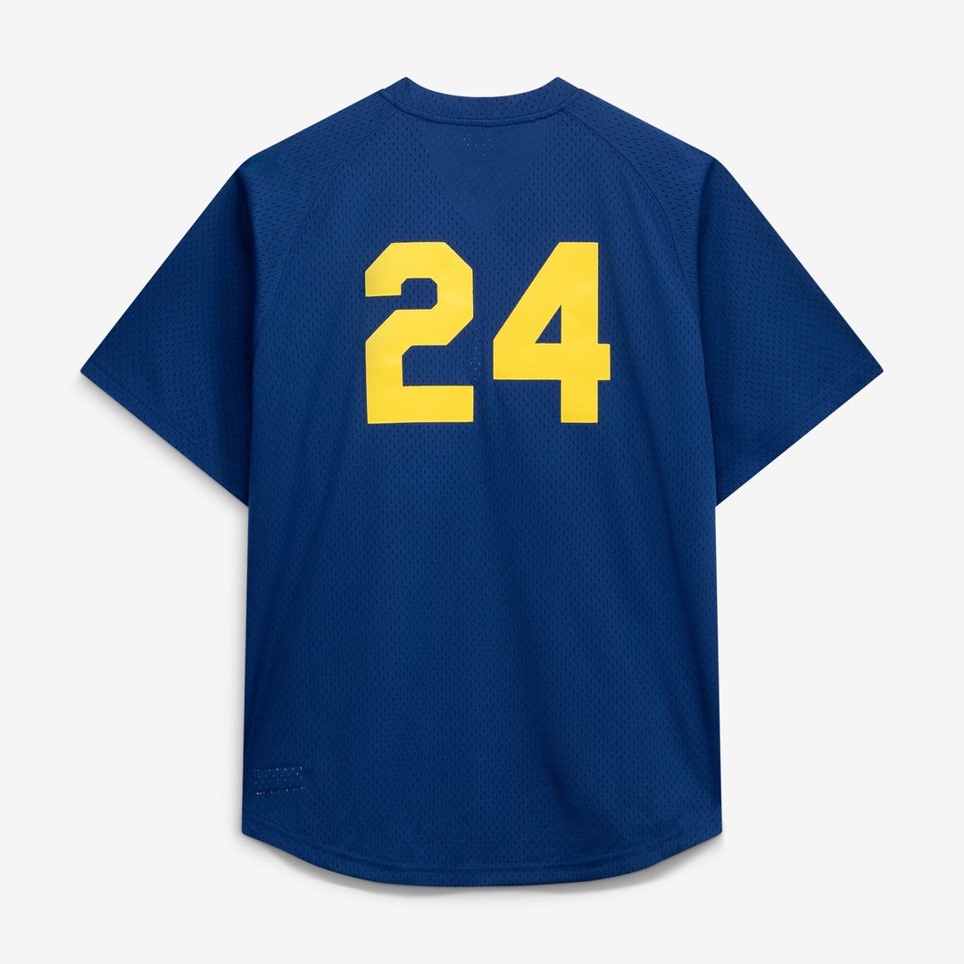 Seattle Mariners | Mitchell & Ness Navy Big & Tall Cooperstown Collection Mesh Batting Practice Jersey