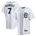 Detroit Tigers Kevin McGonigle | Nike White Home Replica Jersey