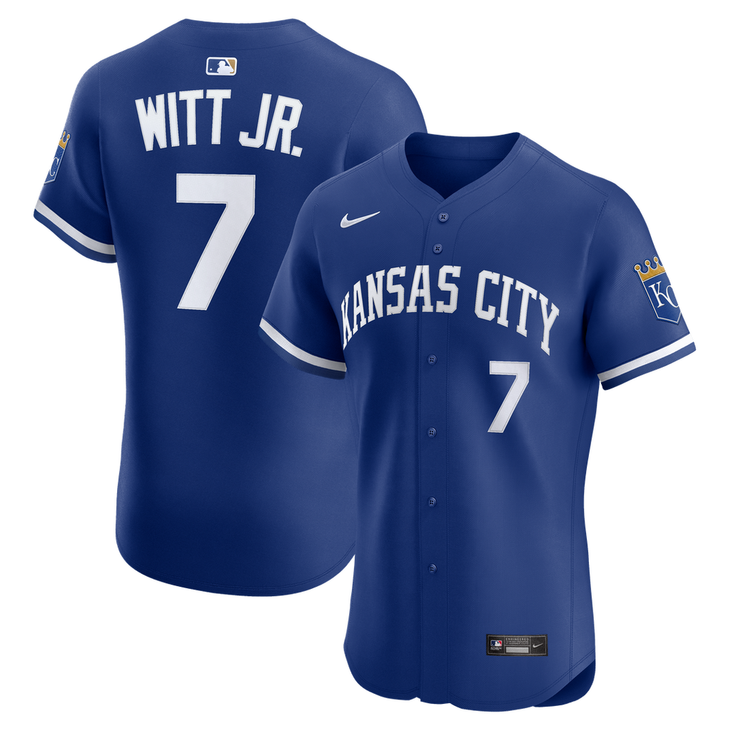 Kansas City Royals Bobby Witt Jr. | Nike Royal Alternate 2 Elite Player Jersey