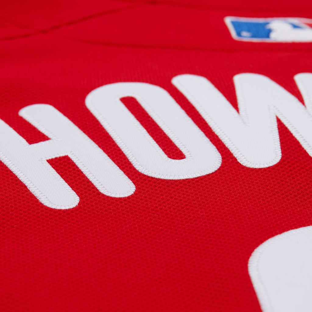 Philadelphia Phillies Ryan Howard | Mitchell & Ness Red Big & Tall Cooperstown Mesh Batting Practice Jersey