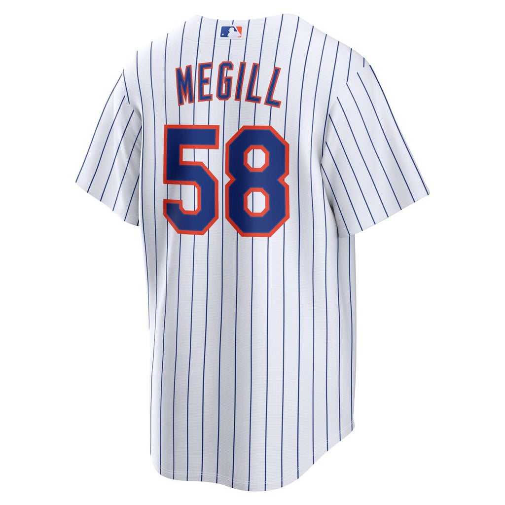 New York Mets Tylor Megill | Nike White Home Replica Jersey