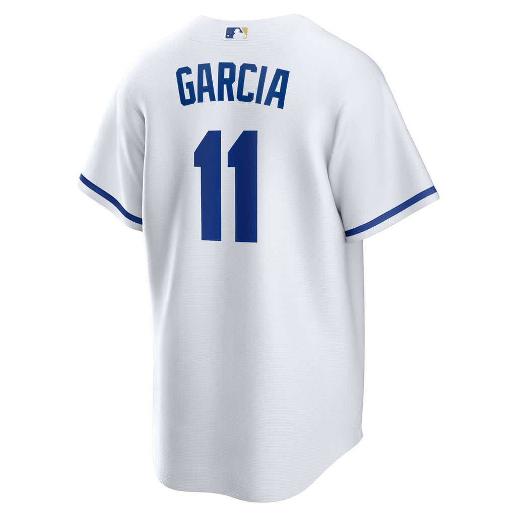 Kansas City Royals Maikel Garcia | Nike White Home Replica Jersey