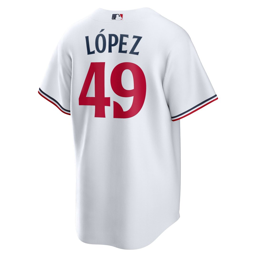 Minnesota Twins Pablo López | Nike White Home Replica Player Jersey