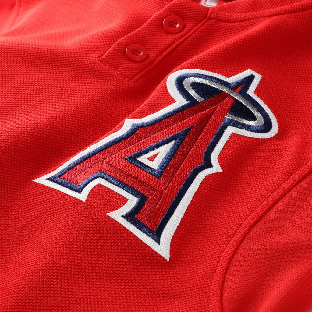 California Angels Vladimir Guerrero | Mitchell & Ness Red Authentic Batting Practice Jersey