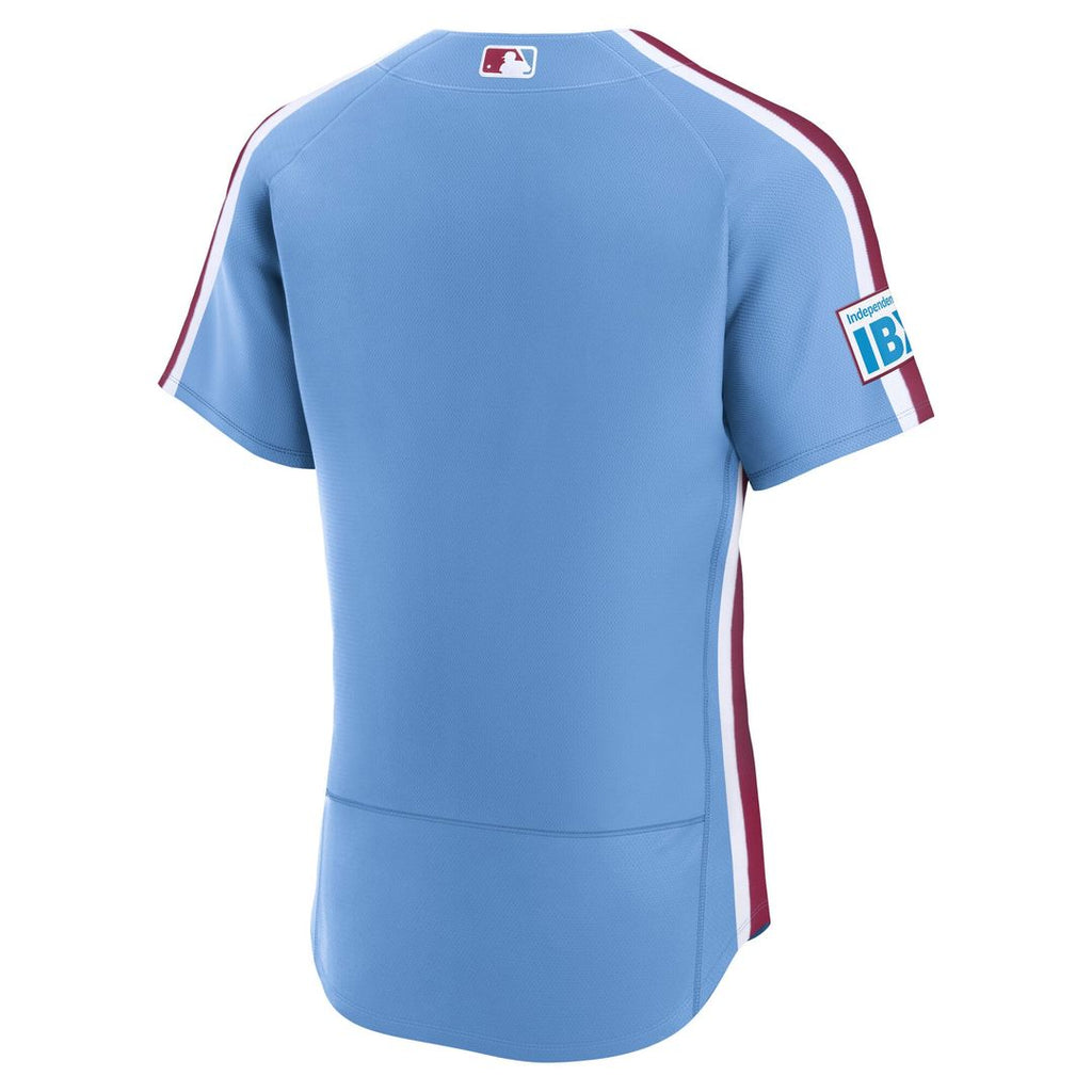 Philadelphia Phillies | Nike White Home Sponsor Patch Authentic Jersey