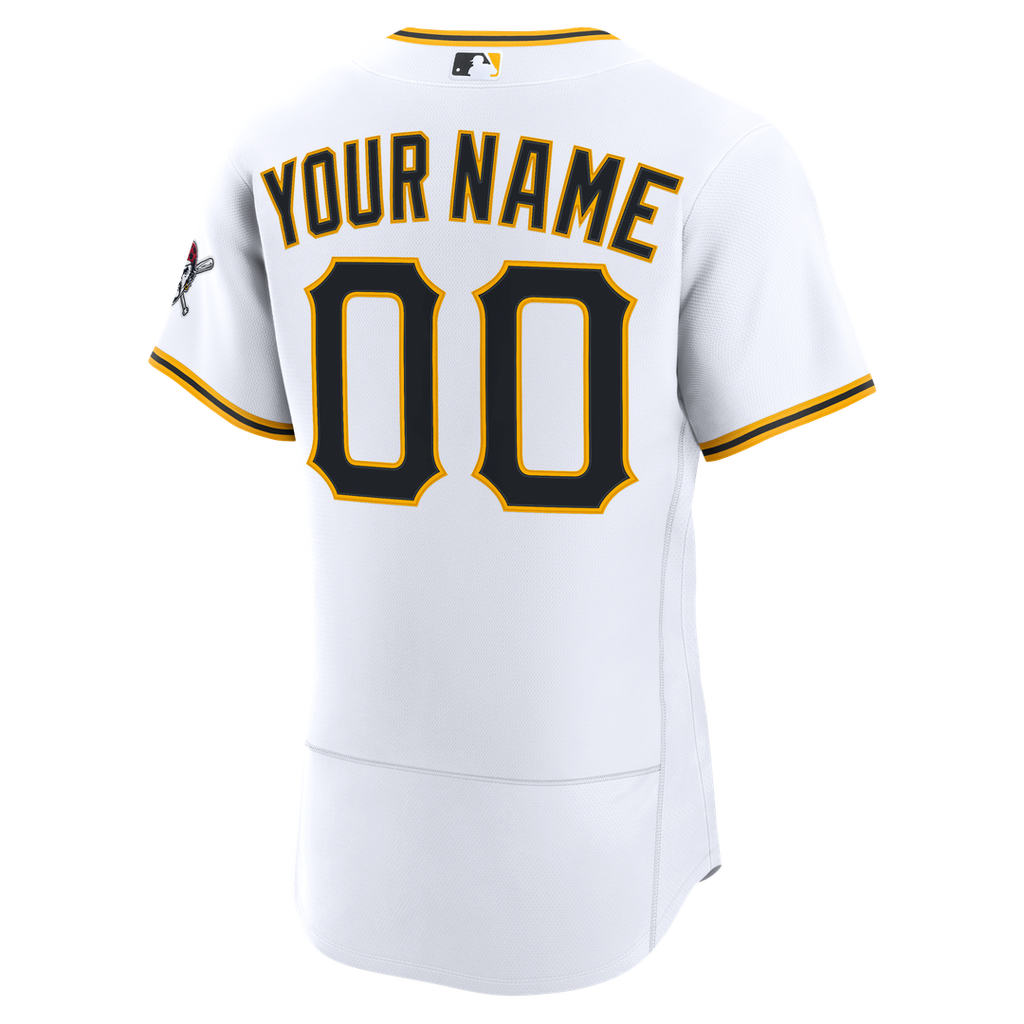 Pittsburgh Pirates | Nike White Home Authentic Custom Jersey