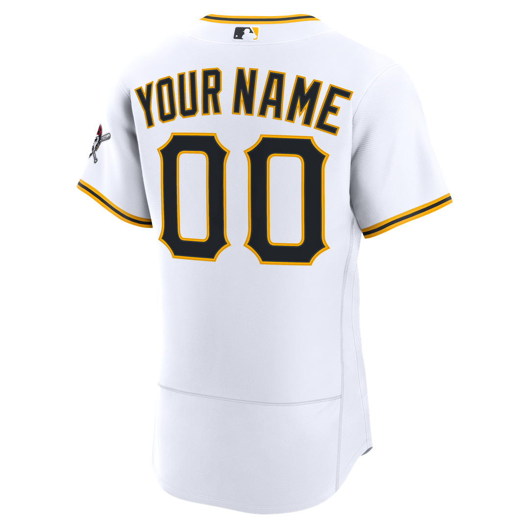 Pittsburgh Pirates | Nike White Home Authentic Custom Jersey