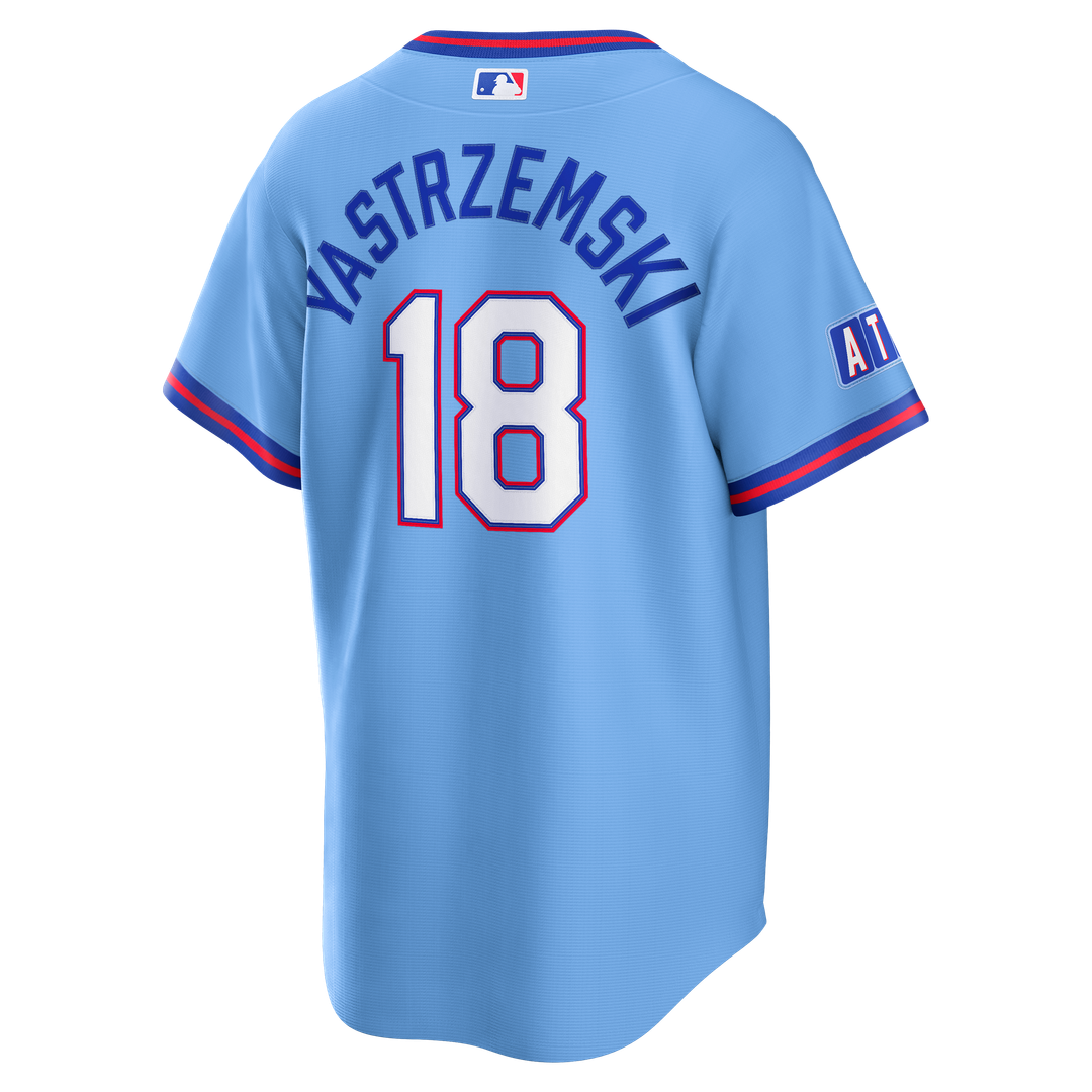 Atlanta Braves Mike Yastrzemski | Nike Powder Blue 2026 City Connect Stadium Jersey
