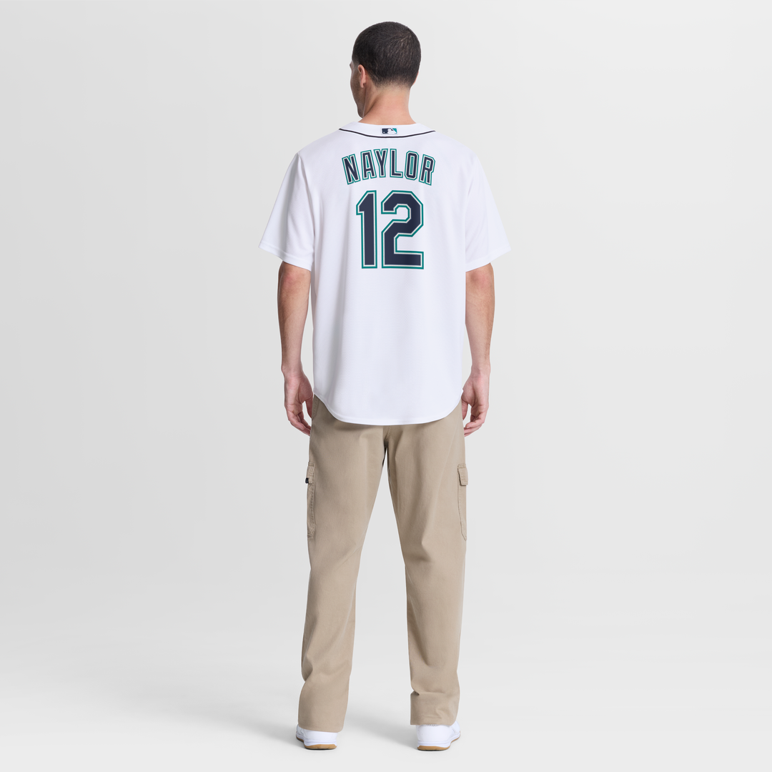 Seattle Mariners Josh Naylor | Nike White Home Replica Jersey