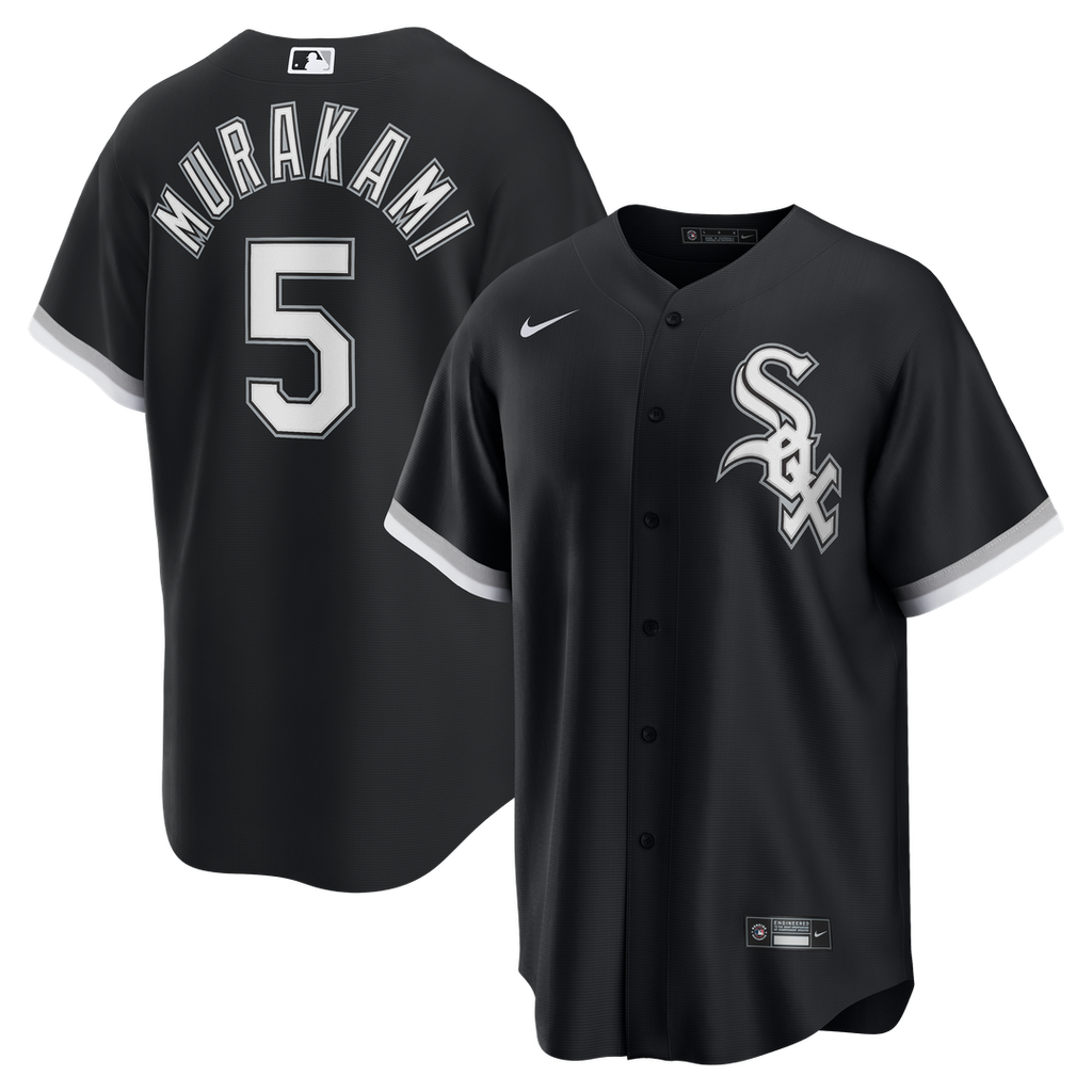 Chicago White Sox Munetaka Murakami | Nike Black Alternate Replica Jersey