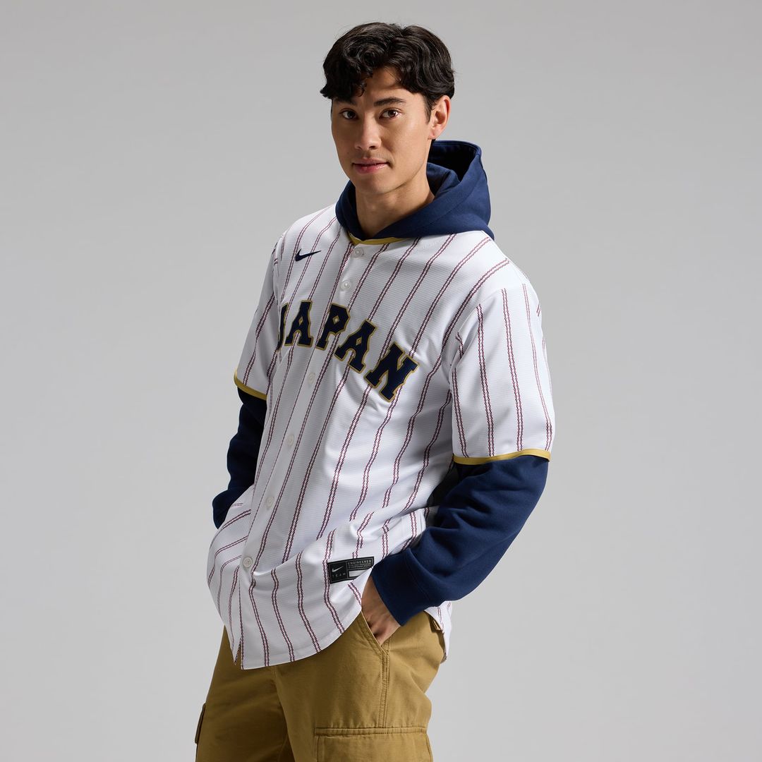 Japan Baseball Yoshinobu Yamamoto | Nike White 2026 World Baseball Classic Home Stadium Jersey