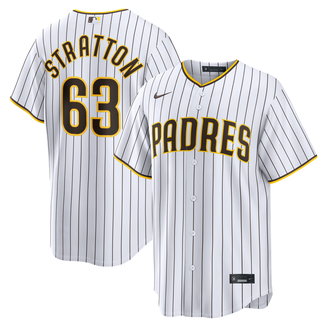 San Diego Padres Hunter Stratton | Nike White Home Replica Jersey