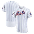 New York Mets | Nike White Home Sponsor Patch Authentic Jersey
