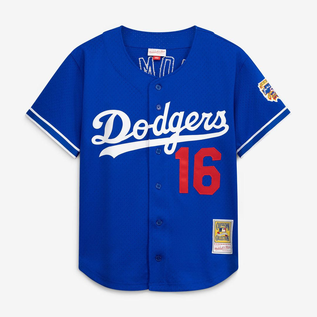 Los Angeles Dodgers Hideo Nomo | Mitchell & Ness Royal Big & Tall Cooperstown Collection Mesh Batting Practice Jersey