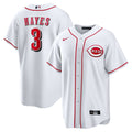 Cincinnati Reds Ke'Bryan Hayes | Nike White Home Replica Jersey