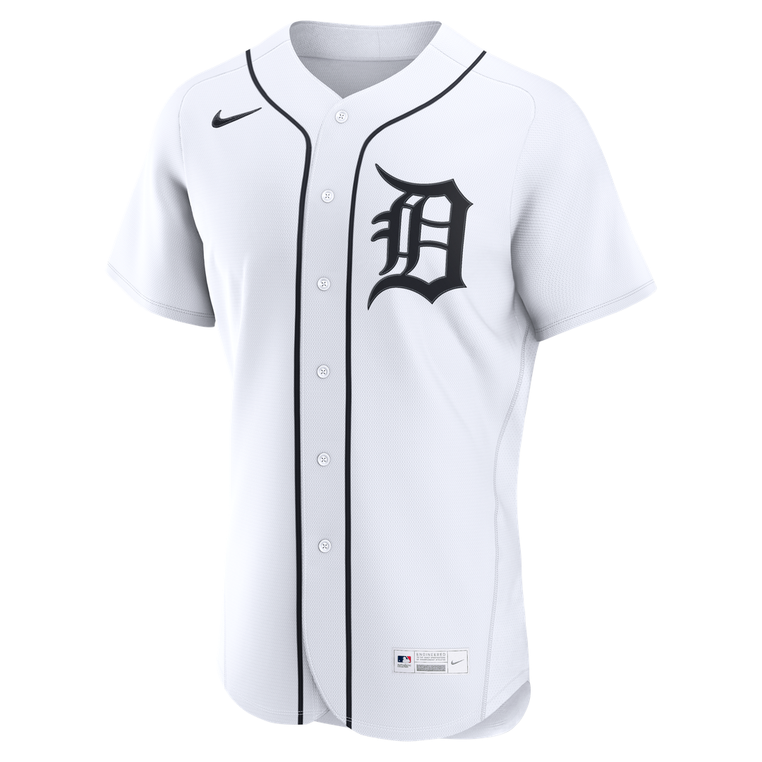 Detroit Tigers | Nike White Home Authentic Custom Jersey
